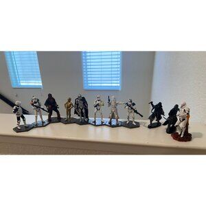 Lot of 11 Star Wars 5' PVC Cake Toppers